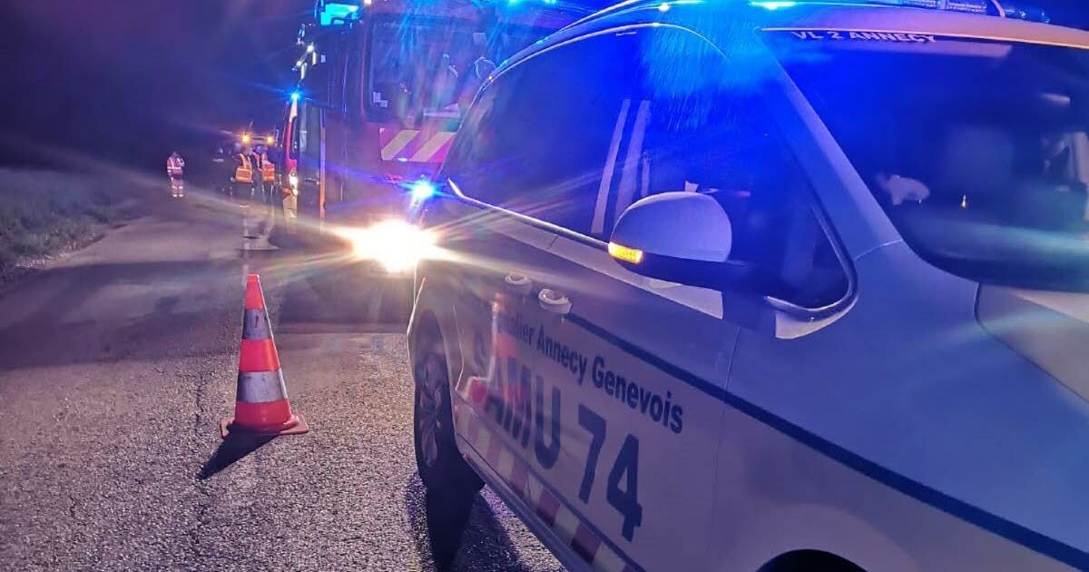 Accident tragique en Haute-Savoie : un conducteur de 19 ans gravement blessé