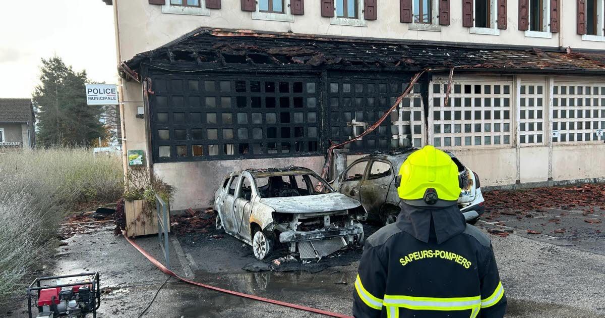 Incendie devant la mairie de Sciez : l'arrestation de cinq jeunes fait scandale