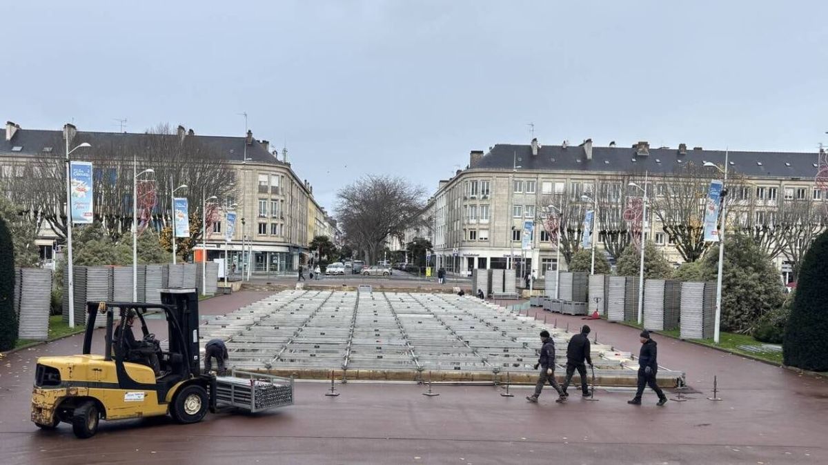 Les fééries de Noël s'animent à Saint-Nazaire avec une patinoire en plein centre-ville