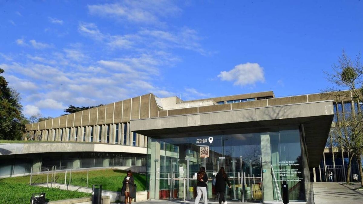 Révolte étudiante contre la conférence sur le service militaire à Nantes