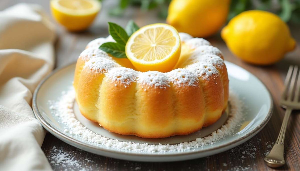 Gâteau au citron à l'airfryer : une recette simple et gourmande