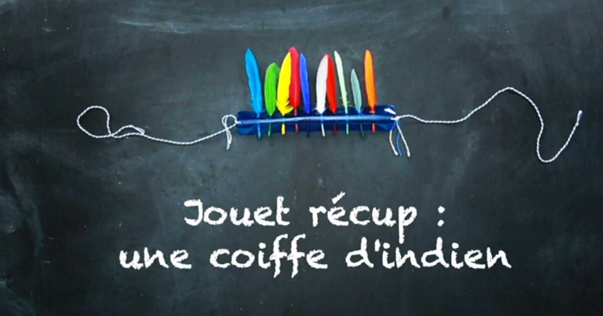 Fabriquez une coiffe d'indien unique grâce à la récup'