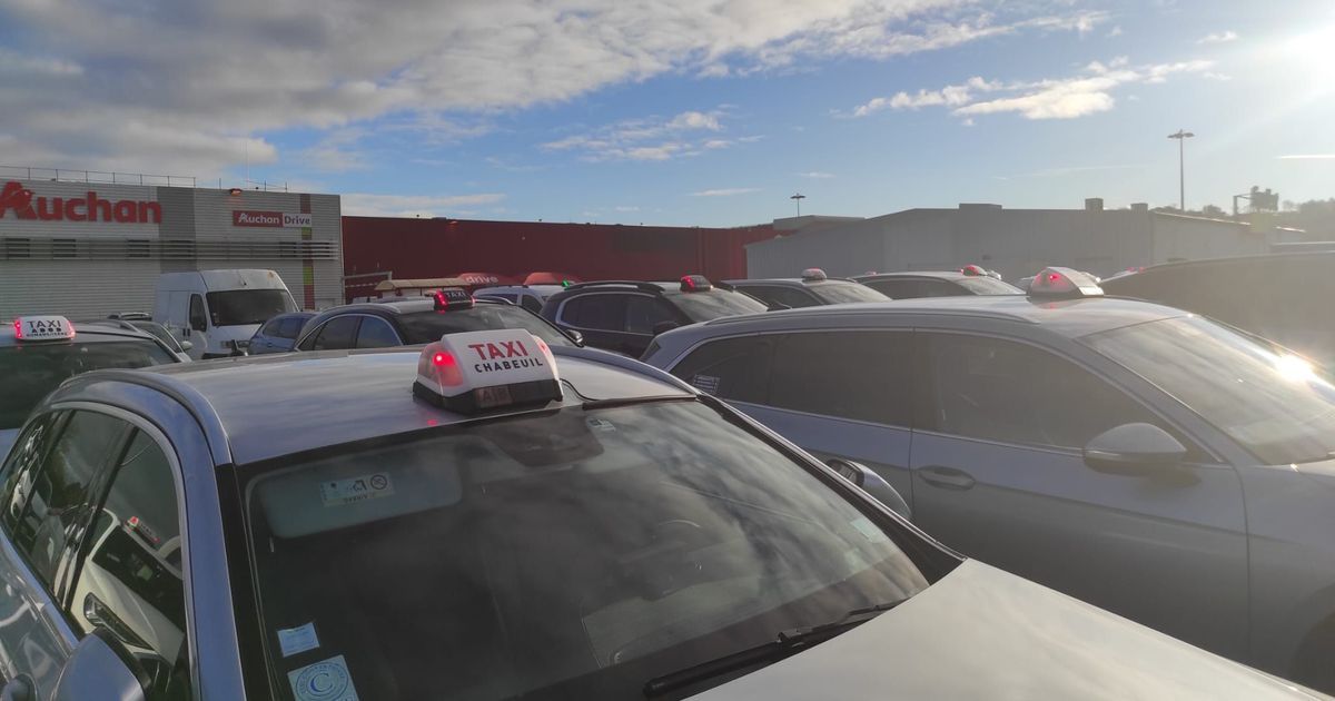 Taxis de la Drôme en colère : une opération escargot pour lutter contre la hausse des carburants