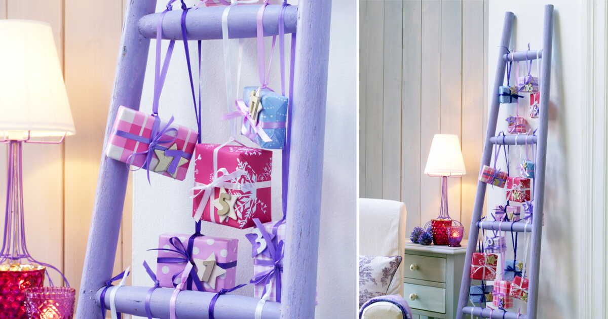 Découvrez l'échelle du calendrier de l'Avent : une tradition revisitées