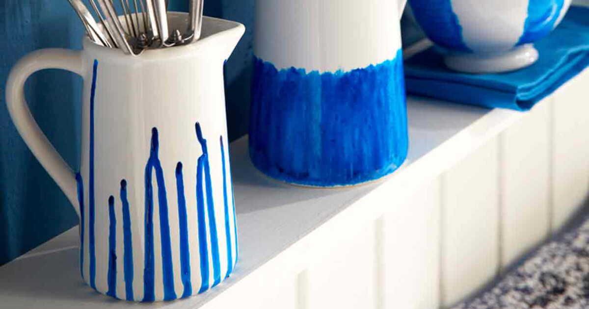 L'art de personnaliser sa vaisselle en bleu