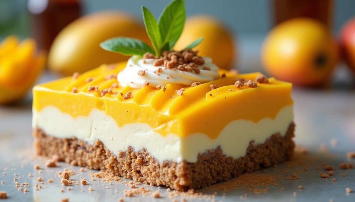 Un tiramisu à la mangue qui met le soleil dans votre assiette