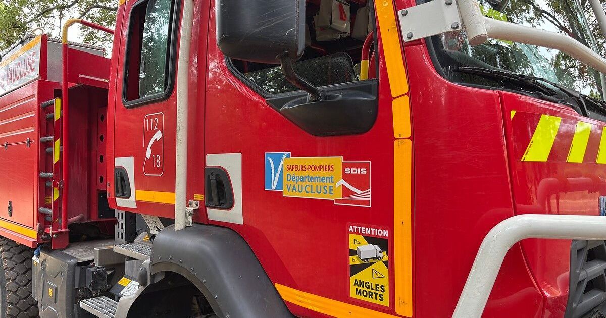 Incendie à Avignon : un septuagénaire légèrement blessé