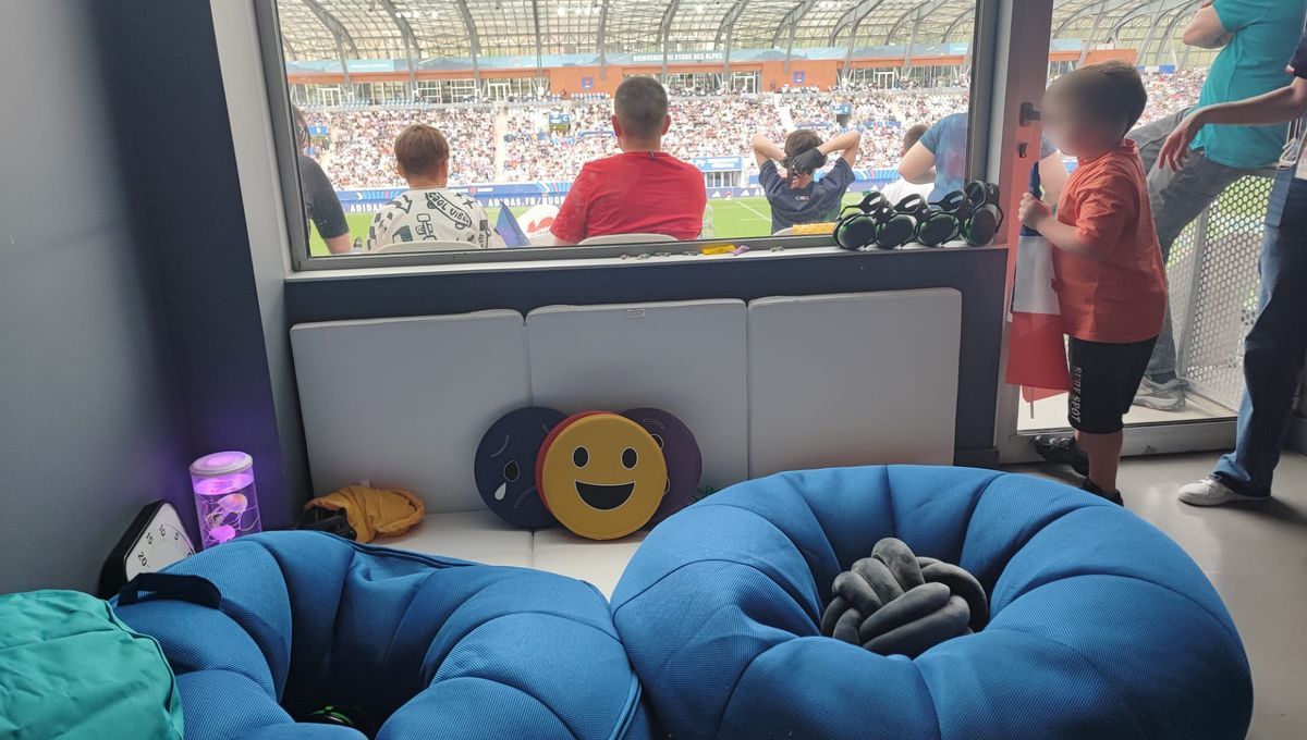 Rugby : une salle sensorielle pour les enfants autistes au stade des Alpes