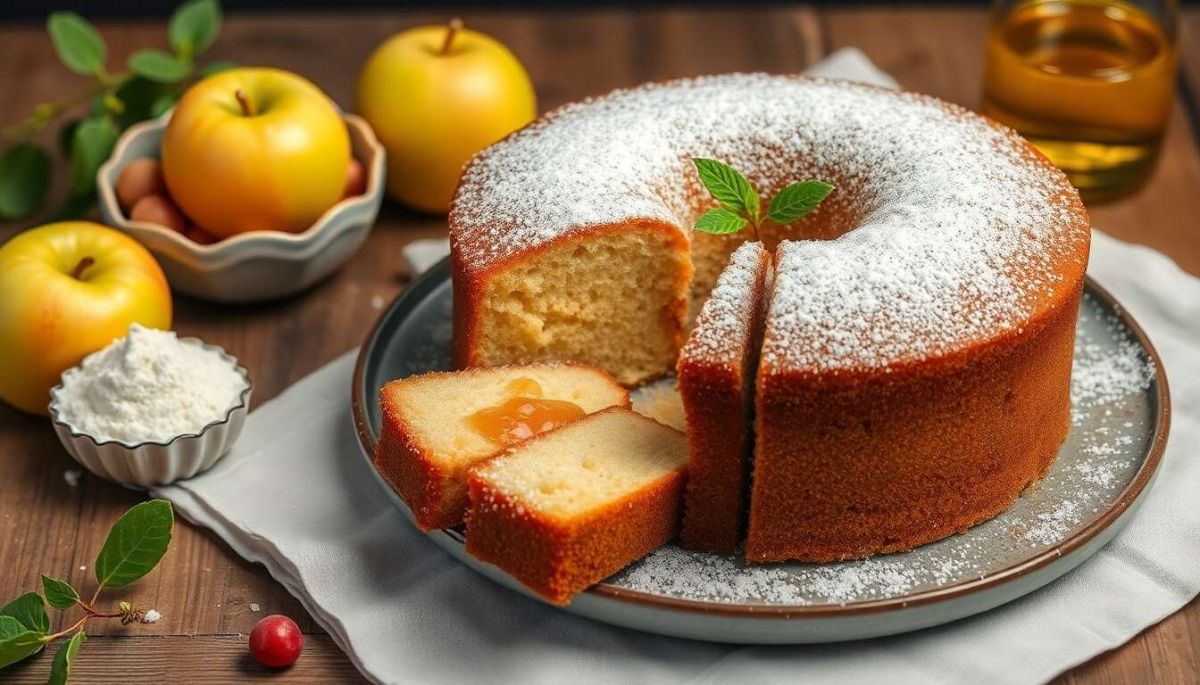 Un gâteau moelleux à la compote, sans œufs ni beurre