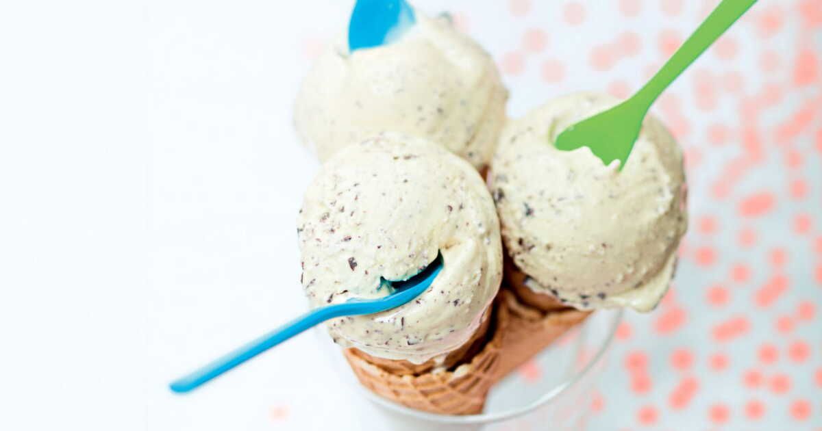 Les délices de la glace stracciatella