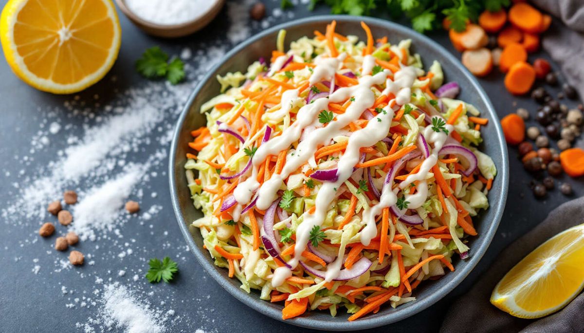 Recette de salade coleslaw maison : fraîche et savoureuse