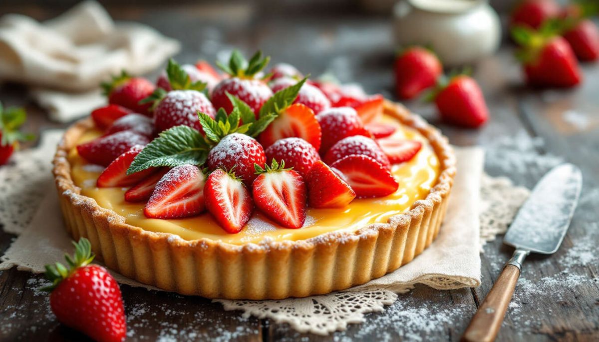 la tarte aux fraises : un délice à partager sans modération