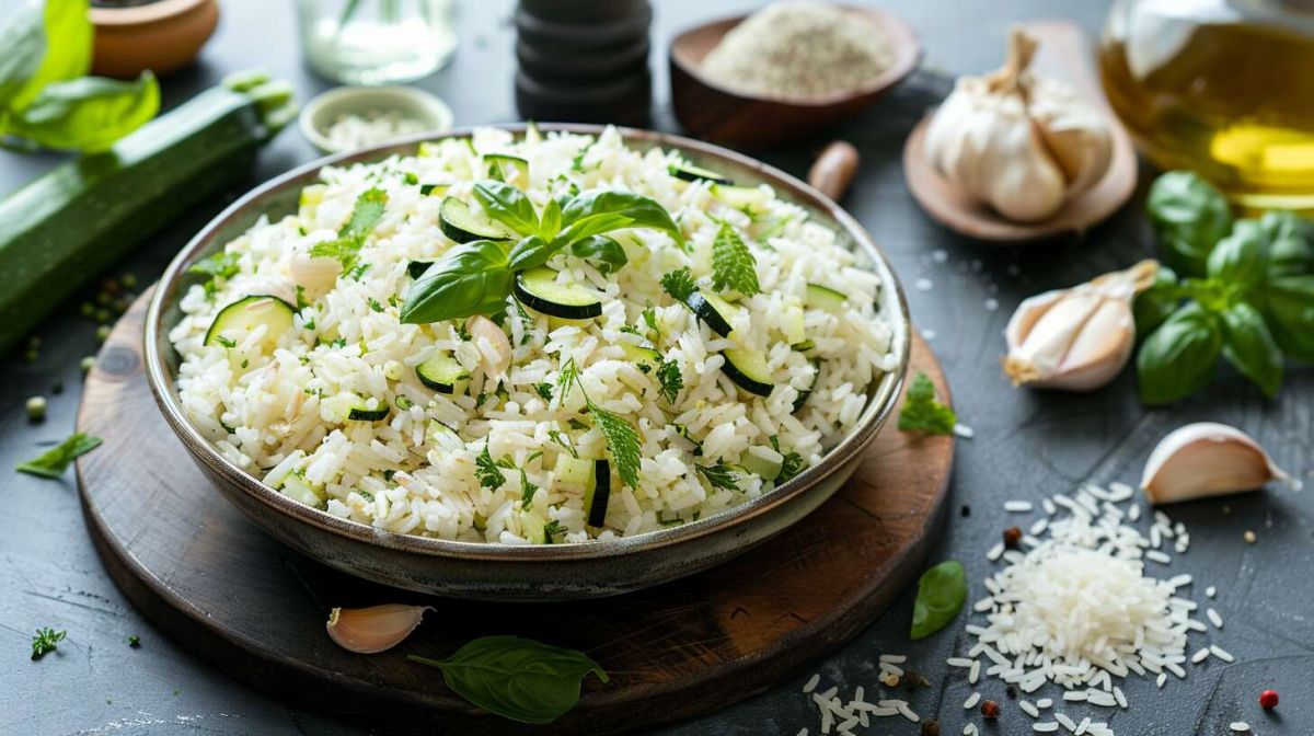 la recette innovante du riz aux courgettes qui séduira vos invités