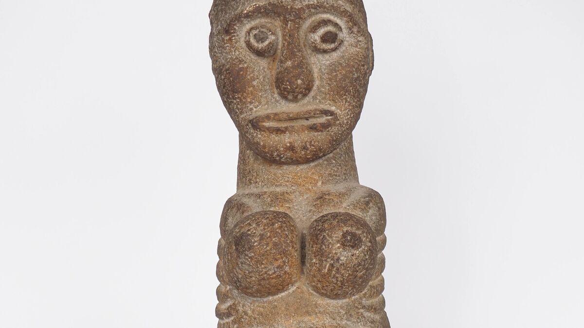 Une sculpture rare de l'art brut enchante les enchères toulousaines