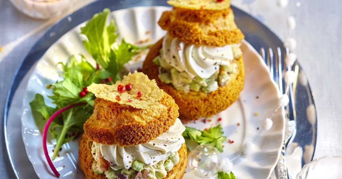 Des choux au crabe : une entrée festive qui fait sensation