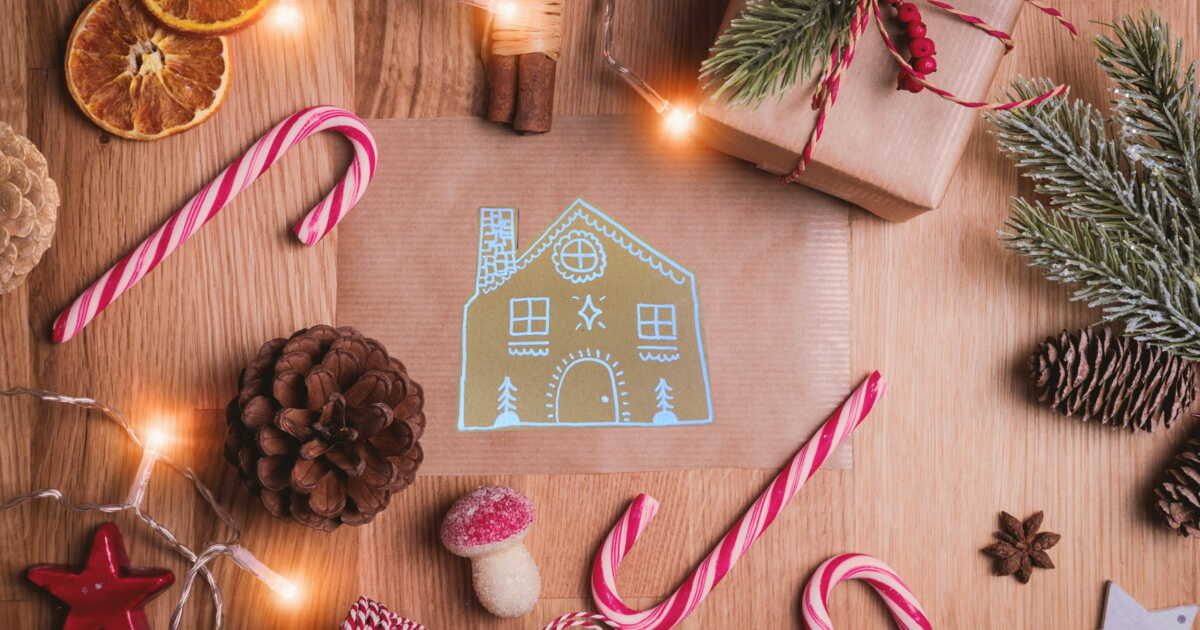 Créez des cartes de vœux de Noël en quelques étapes simples avec vos enfants