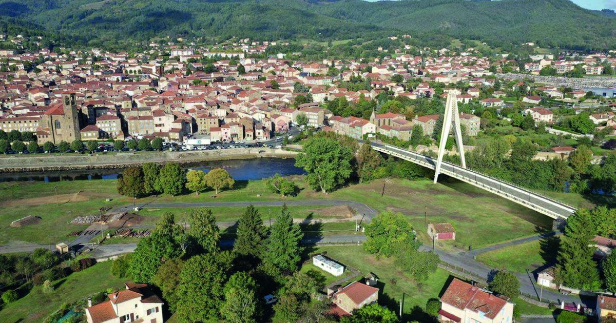 Le futur pont de Langeac sur l'Allier entre dans sa phase de construction