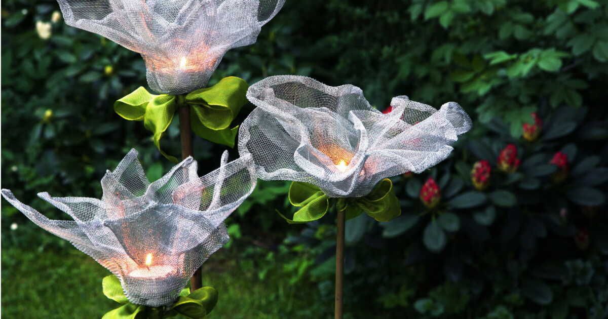 L'art des photophores floraux