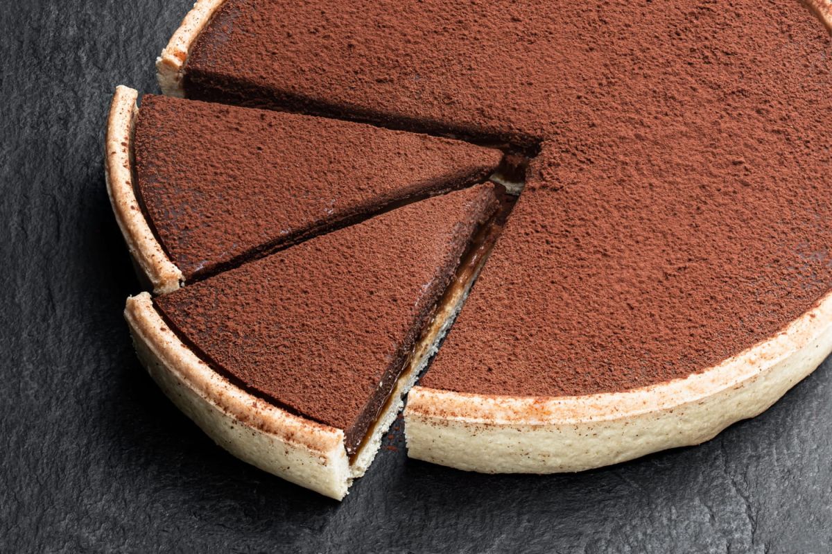 Une délicieuse tarte au chocolat selon Cyril Lignac