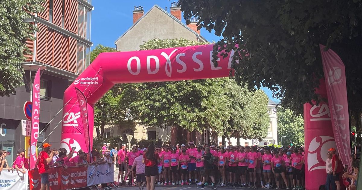 Odysséa : une vague rose attire 13.000 coureurs à Chambéry pour sa 20e édition