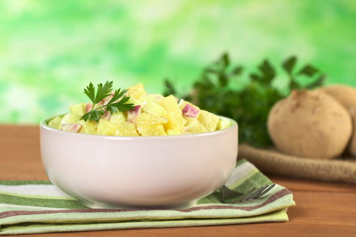 La recette de la salade de pommes de terre de Cyril Lignac