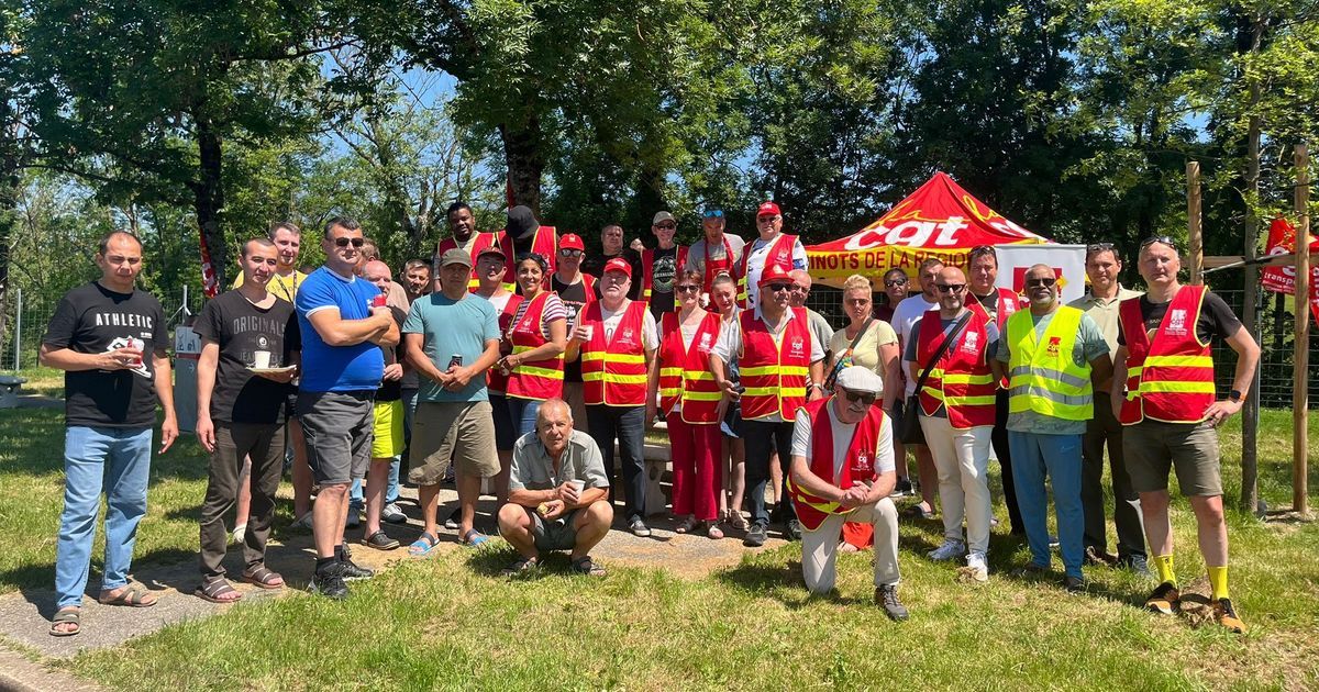 Repas solidaire à l'aire de l'Abis : la CGT Transports soutient les routiers étrangers