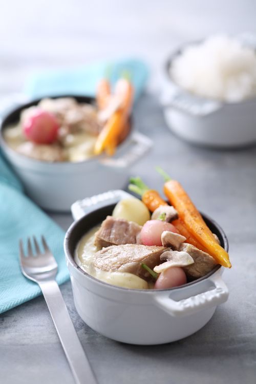 Une blanquette de veau traditionnelle pour célébrer la Pentecôte