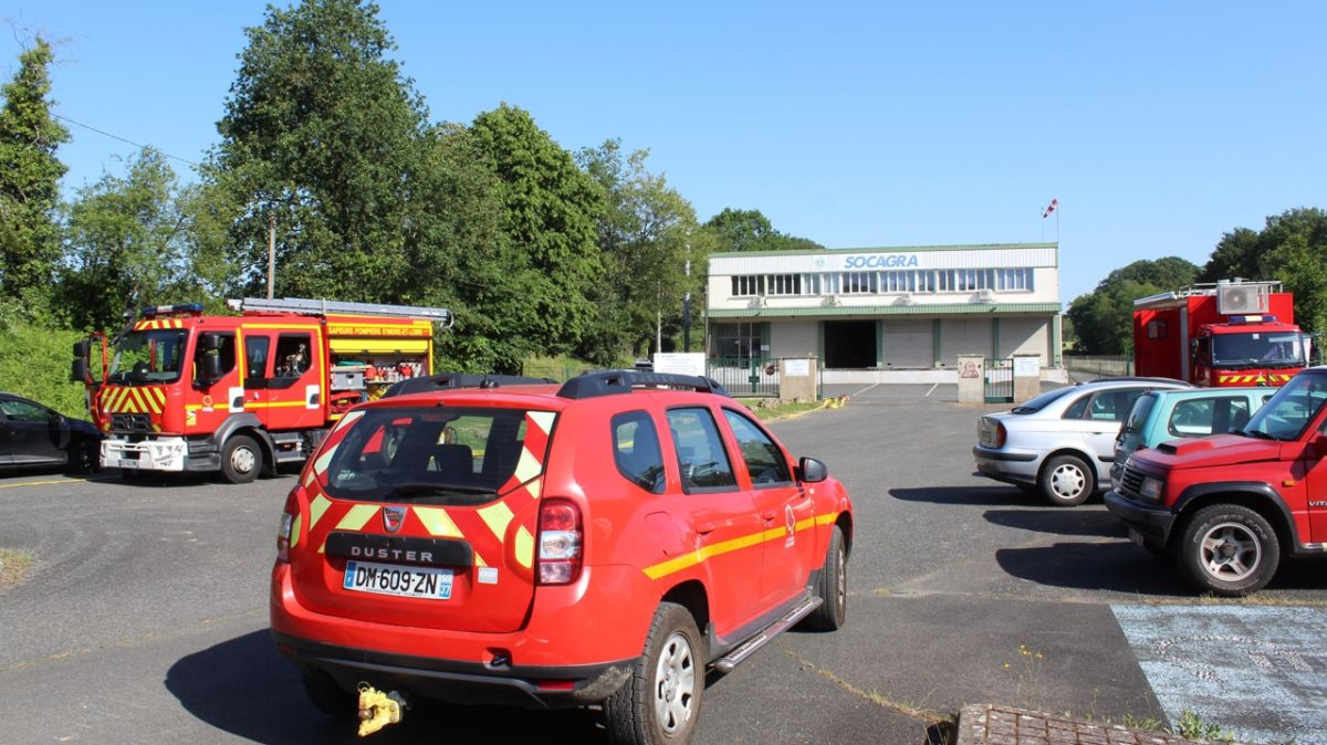 Un exercice de sécurité impressionnant sur le site Seveso en Indre-et-Loire