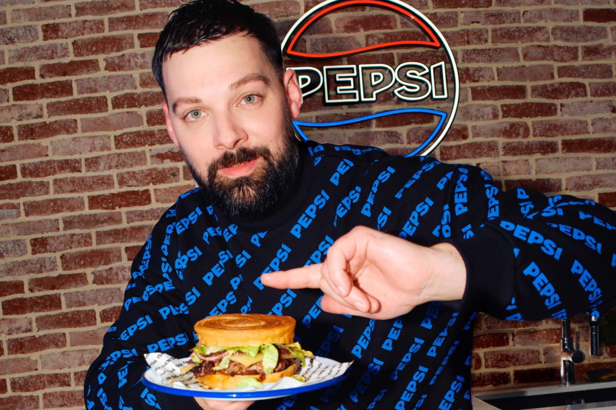 xavier pincemin réinvente la street food avec pepsi dans un restaurant éphémère