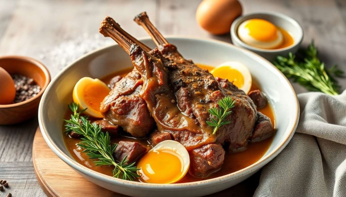une épaule d'agneau en cocotte pour des repas réconfortants
