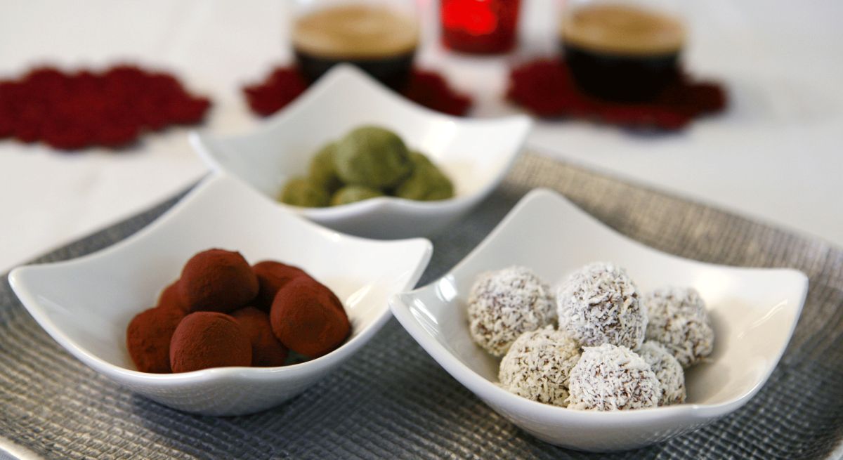 Truffes multicolores