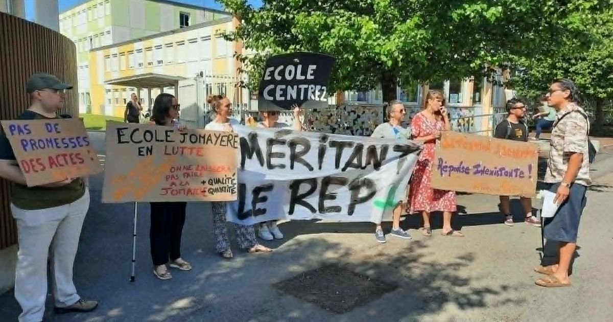 La rectrice de l'académie de Lyon face aux revendications des enseignants à Saint-Étienne