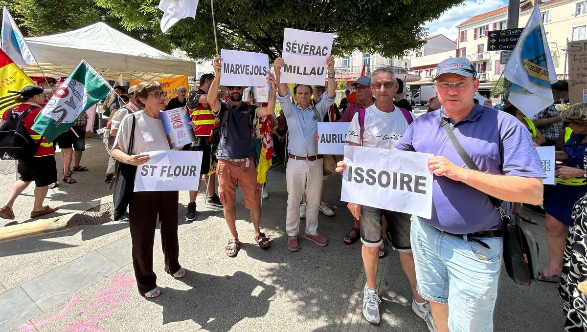 À Clermont-Ferrand, des usagers se mobilisent pour défendre les petites lignes de train