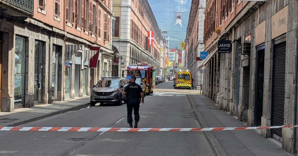 Incendie majeur dans le cœur historique de Chambéry