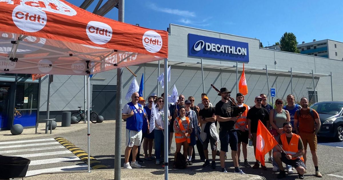 Decathlon en Isère : salariés mobilisés pour des salaires plus justes