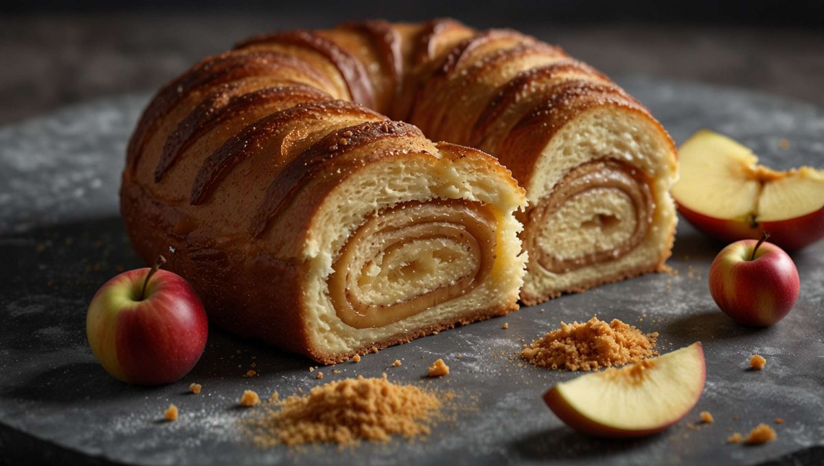 Une douceur automnale : moelleux aux pommes et à la cannelle
