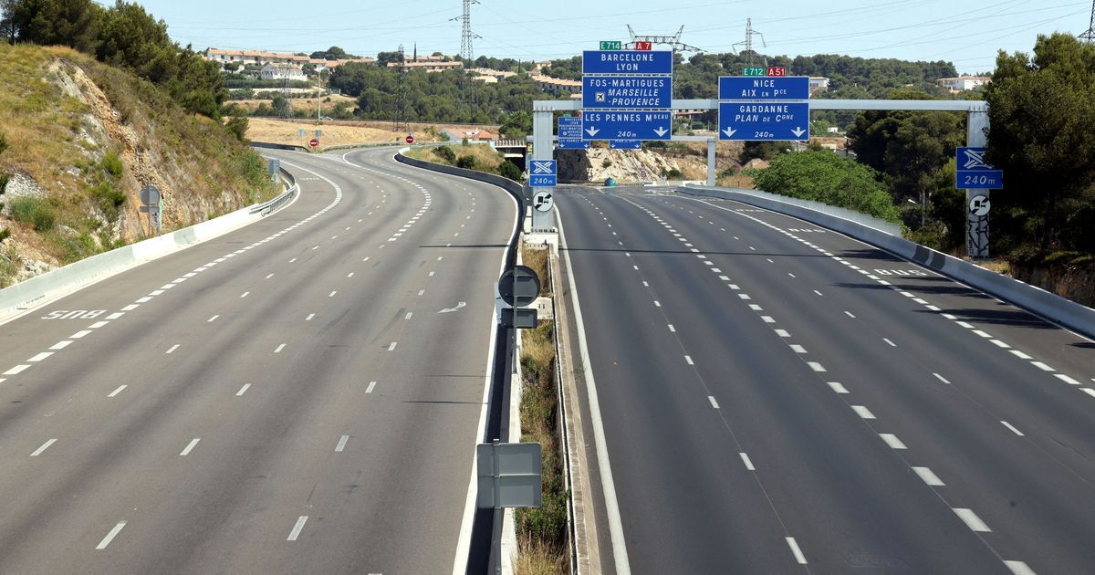 L'autoroute A7 entre Marseille fermée ce week-end pour travaux