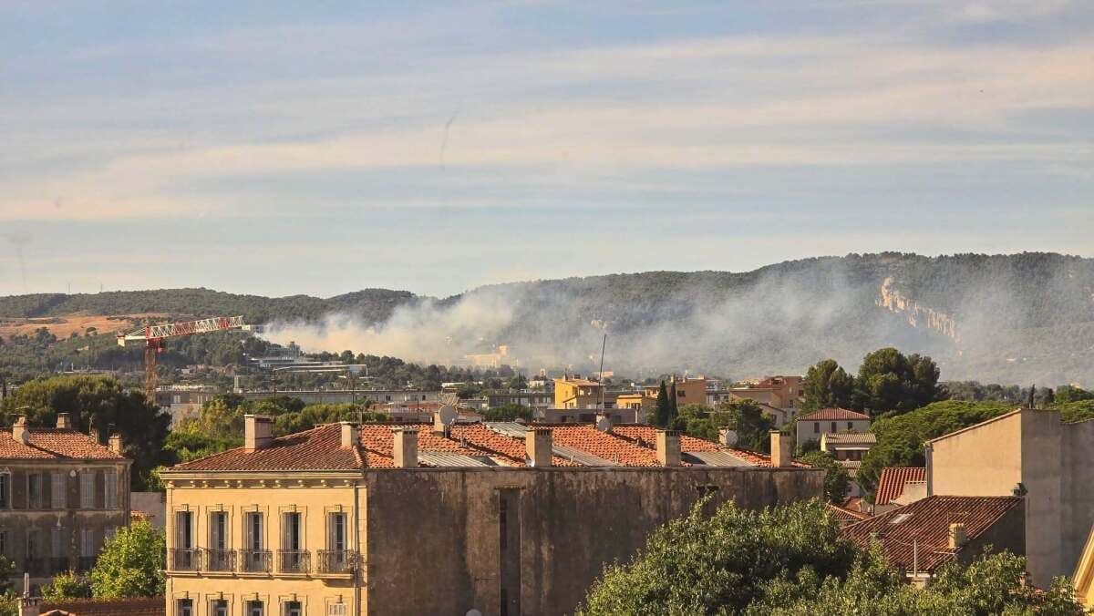 Incendie à La Ciotat : 35 pompiers mobilisés pour maîtriser les flammes