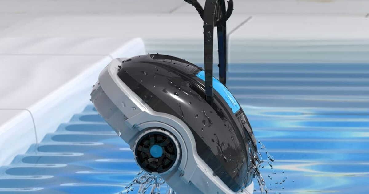 Un robot de piscine révolutionnaire à prix mini chez Amazon