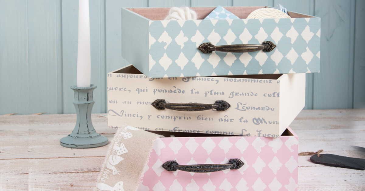 Découvrez le charme des caisses vintage au style shabby