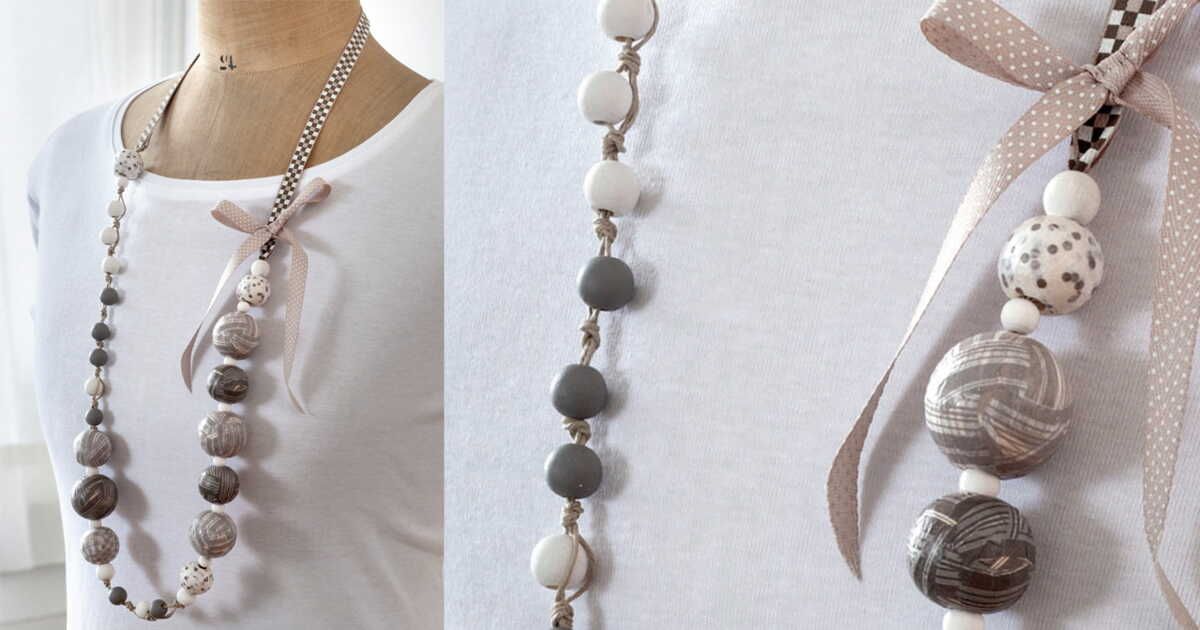 La beauté intemporelle d'un collier en perles de bois