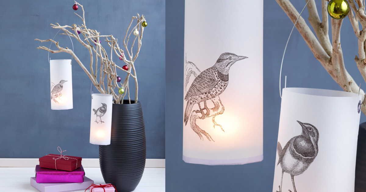 Des photophores en papier pour illuminer votre Noël