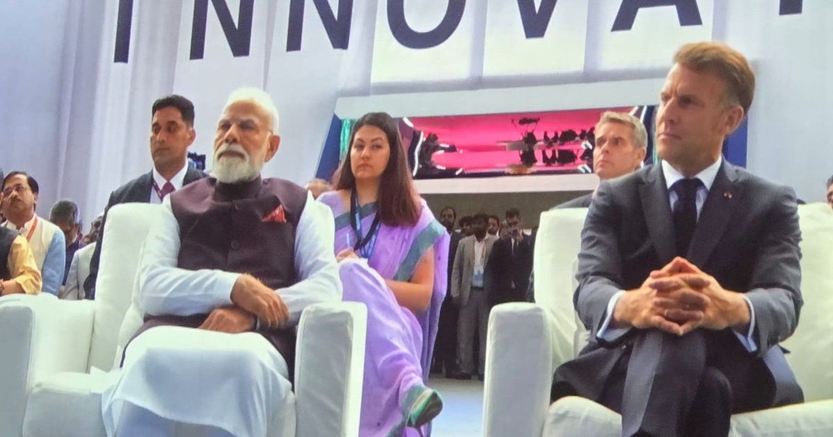 Visite officielle d'Emmanuel Macron à Nice pour promouvoir l'innovation indienne