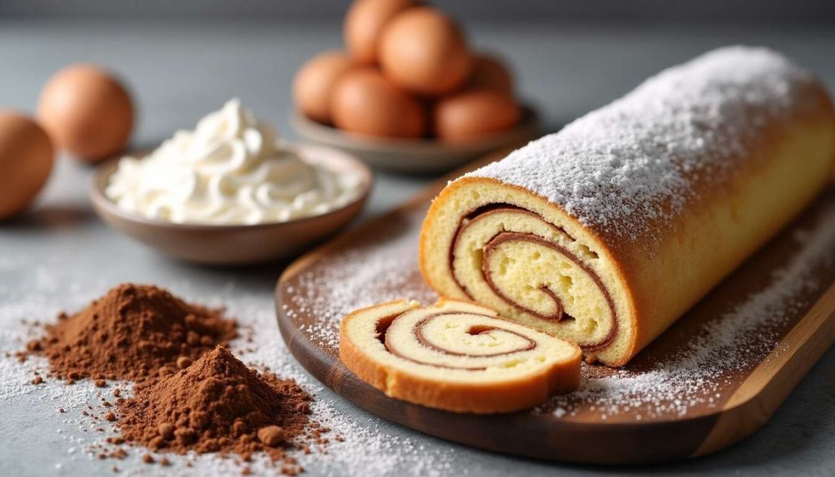Un gâteau roulé gourmand sans tracas ni matériel spécial