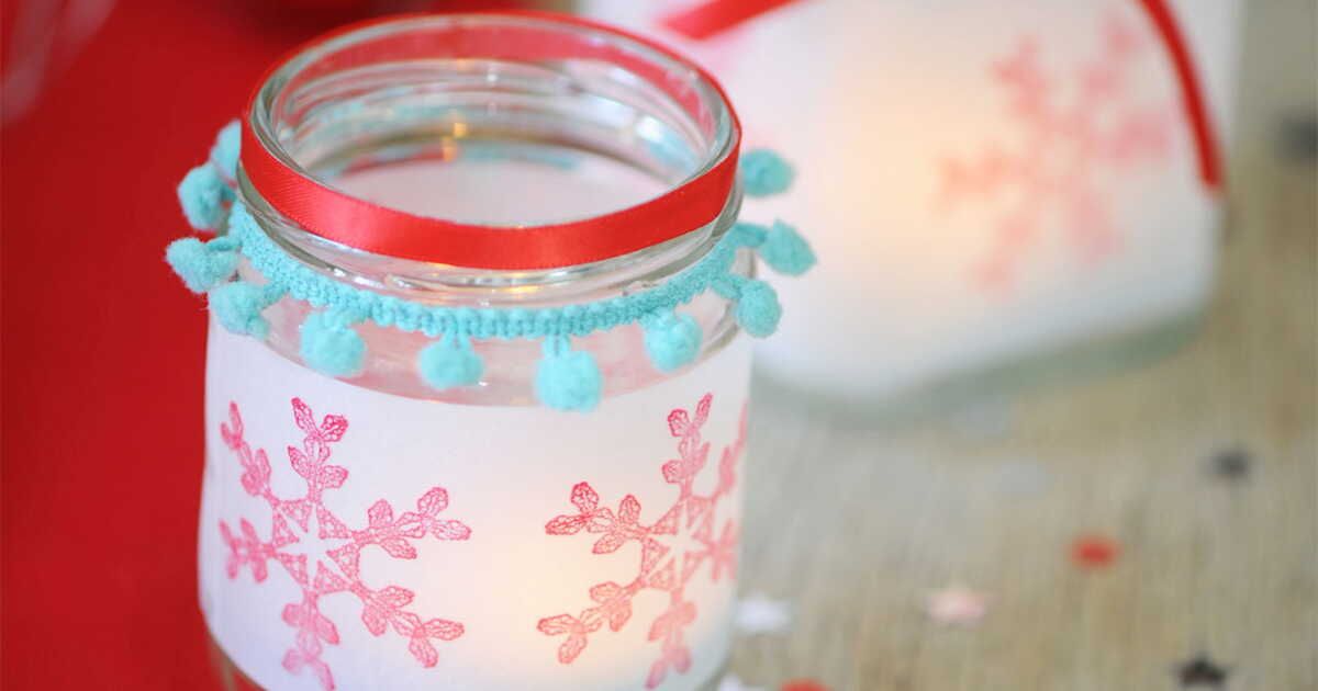 Des mini-photophores de Noël faits main pour une ambiance chaleureuse