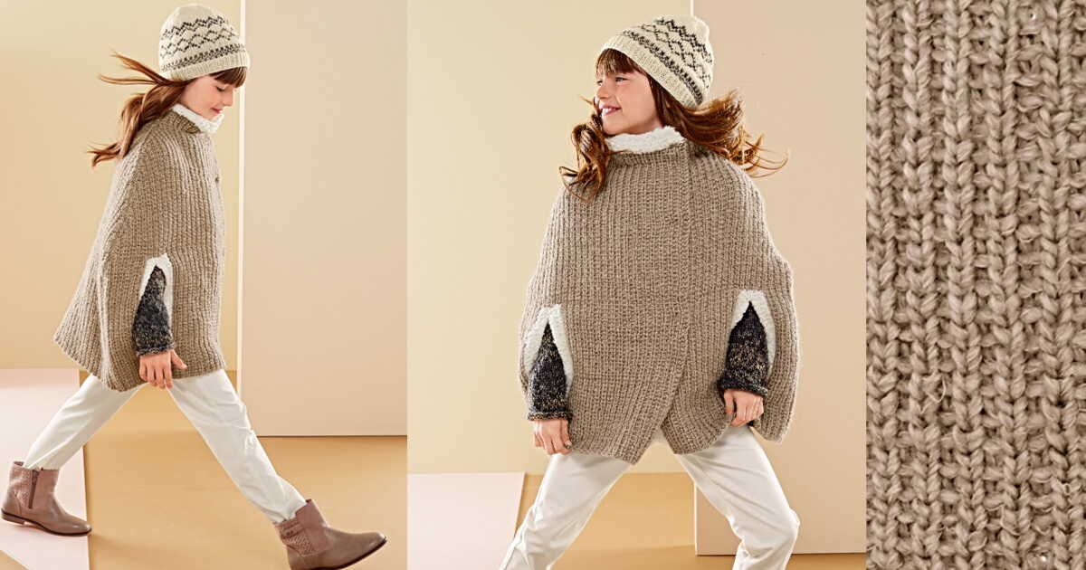 La magie du tricot : créez une cape pour enfant avec amour