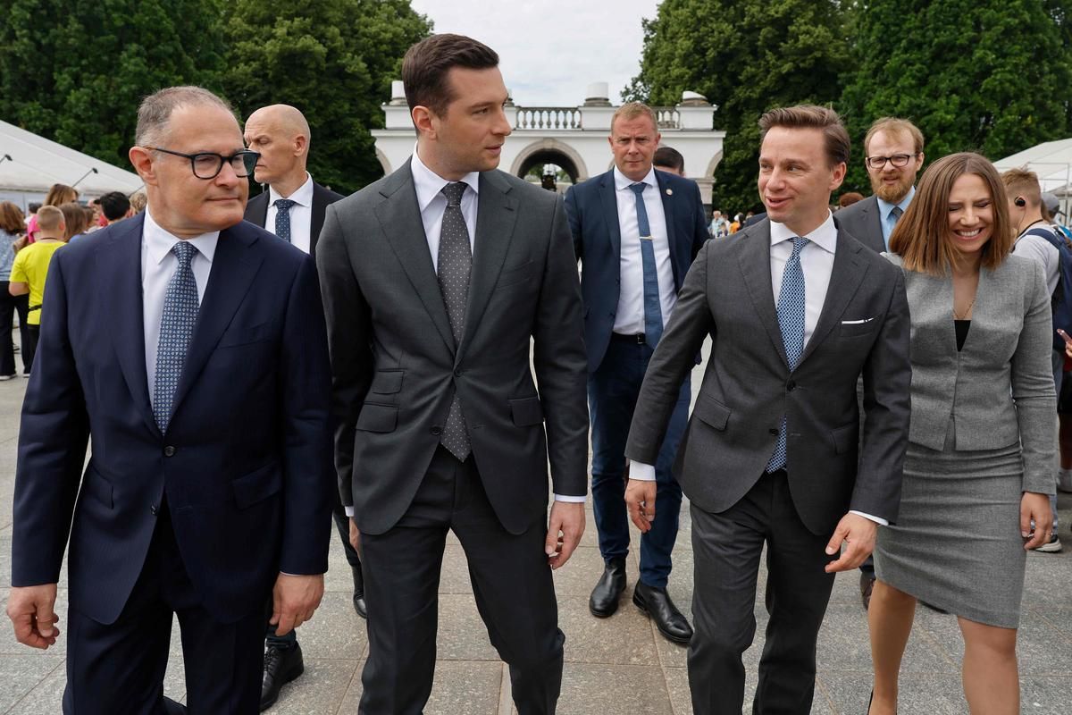 Jordan Bardella, entre alliances européennes et extrême droite en Pologne