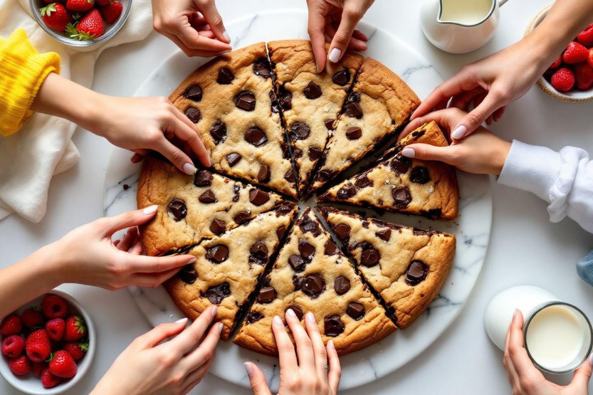 un goûter géant à croquer : la recette du cookie moelleux parfait