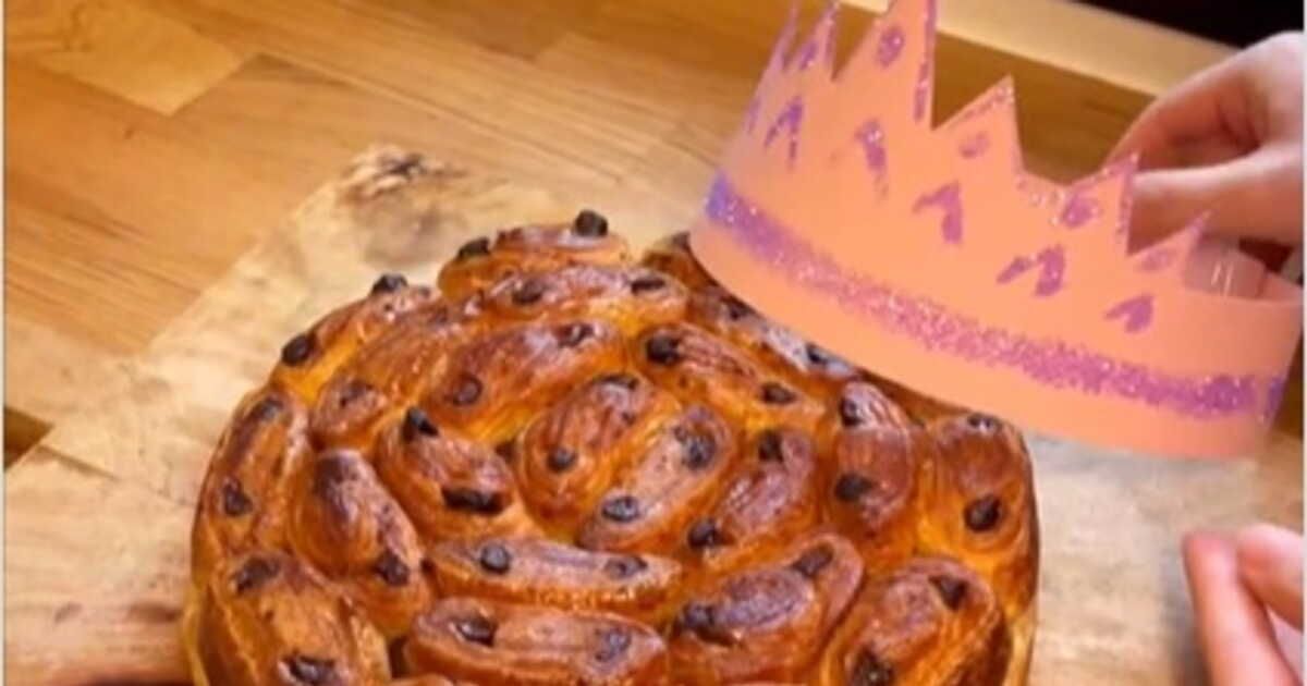 Une galette des rois revisitée pour les fans de chocolat