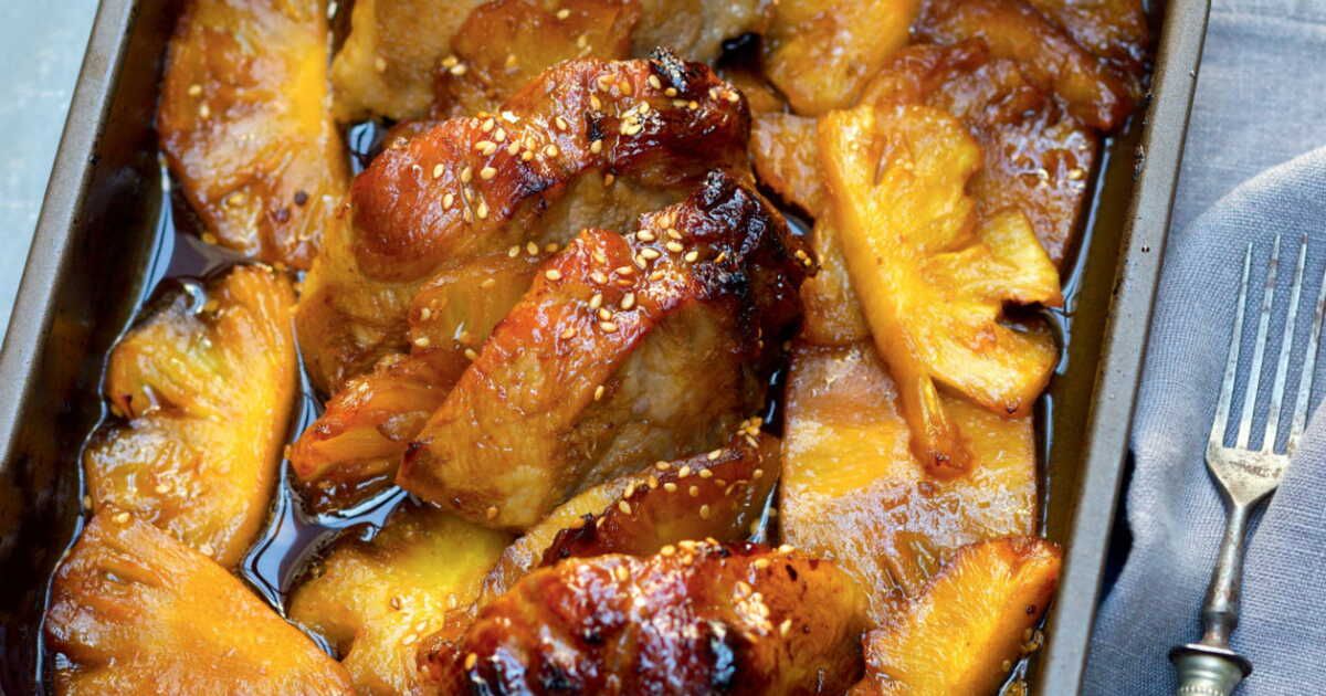 Une échine de porc caramélisée à l’ananas qui va ravir vos papilles
